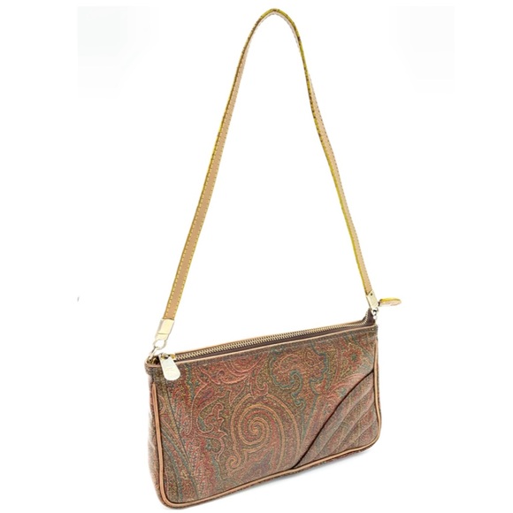Etro Paisley Vintage Small Shoulder Bag Pouchette - Picture 2 of 8
